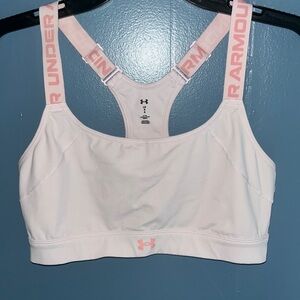 🌸UNDER ARMOUR Sports Bra•L•Pink